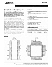 DataSheet ICL7136 pdf